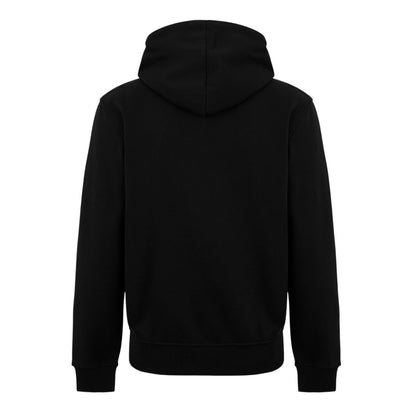 Jet Black - Back - Luke Mens Munich Lettering Print Hoodie