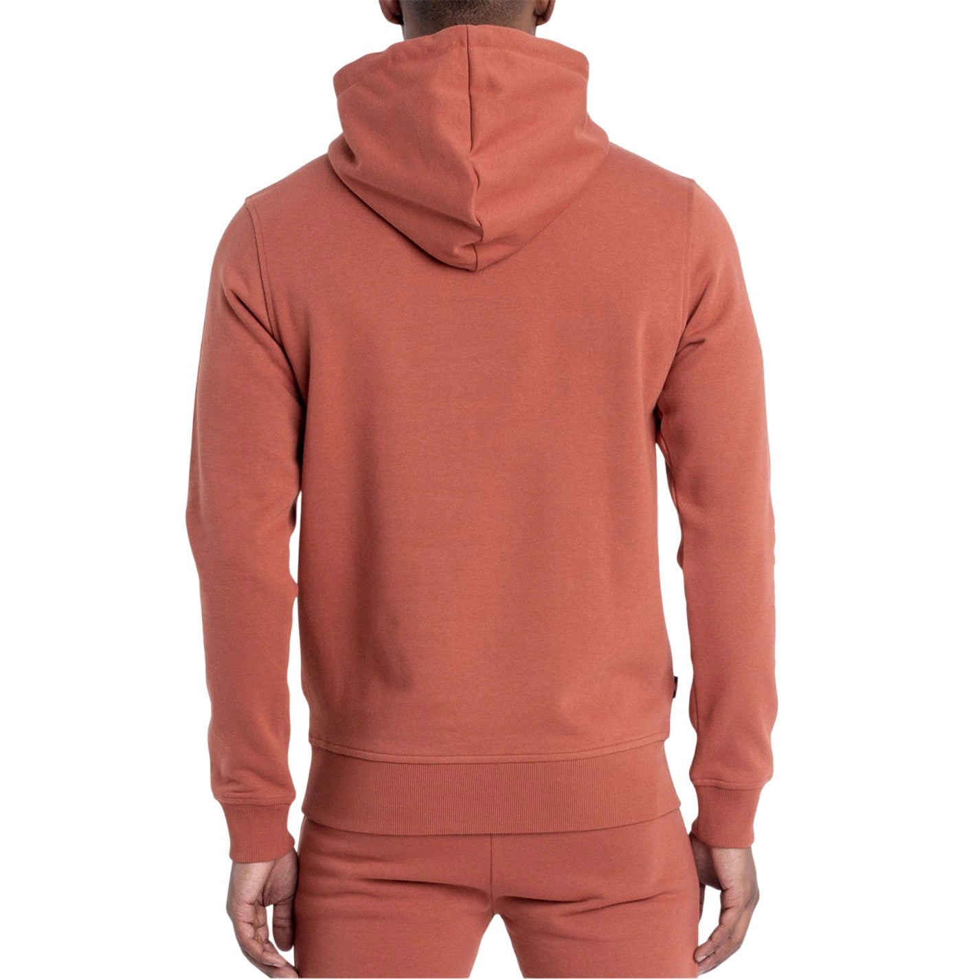 Cinnamon - Back - Luke Mens Munich Lettering Print Hoodie