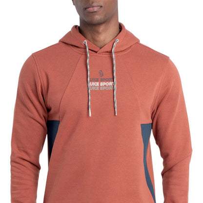 Cinnamon - Side - Luke Mens Munich Lettering Print Hoodie