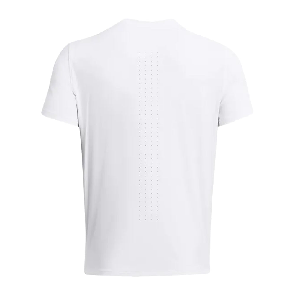 White - Back - Under Armour Mens Launch Elite T-Shirt