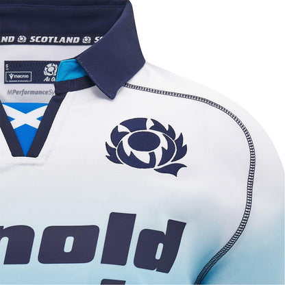 White - Side - Scotland RU Womens-Ladies 24-25 Macron Away Jersey