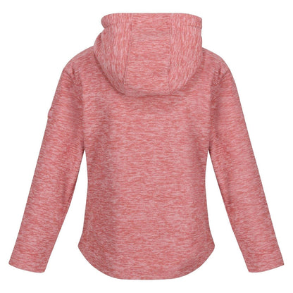 Pink Peony Marl - Back - Regatta Childrens-Kids Kacie Regular Hoodie