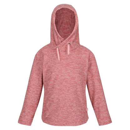 Pink Peony Marl - Front - Regatta Childrens-Kids Kacie Regular Hoodie