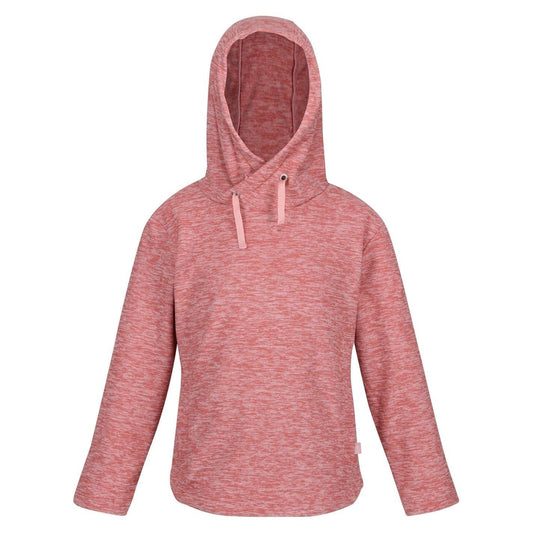 Pink Peony Marl - Front - Regatta Childrens-Kids Kacie Regular Hoodie
