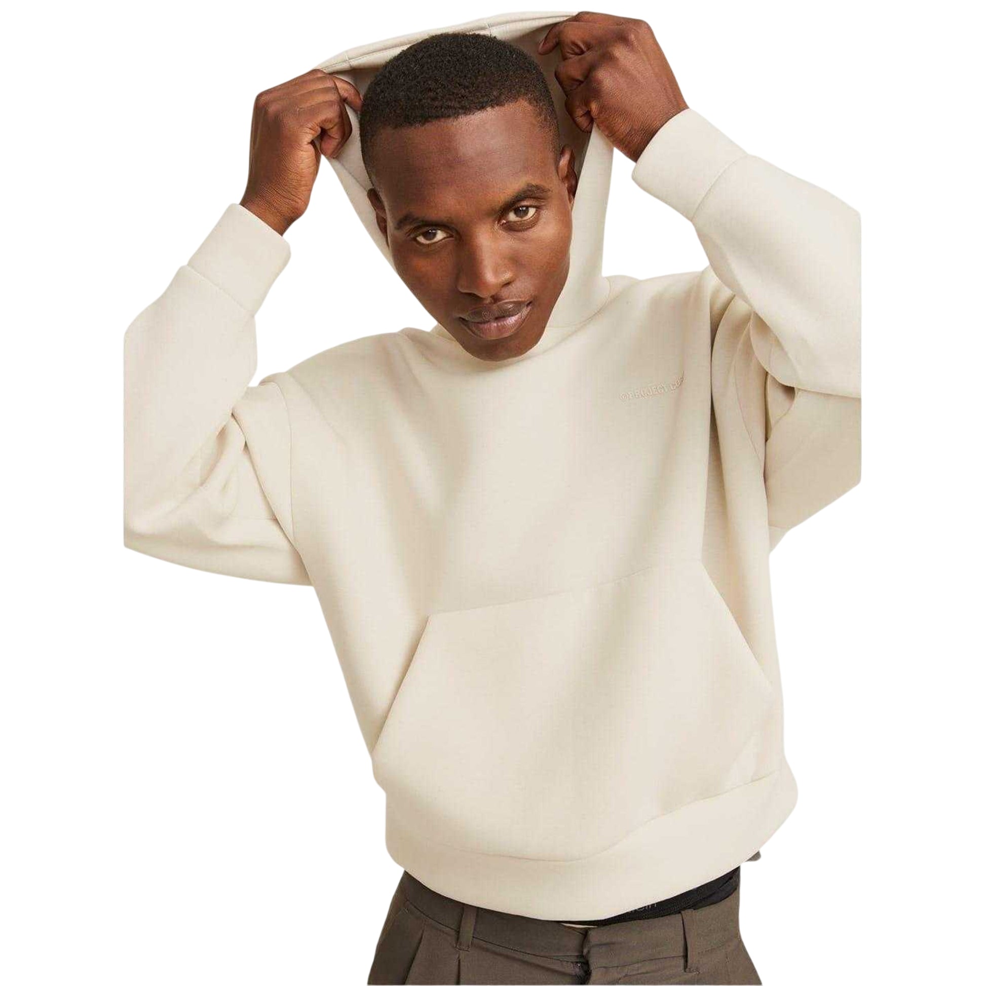 Moonbeam - Back - Jack And Jones Mens Relaxed Fit Hoodie