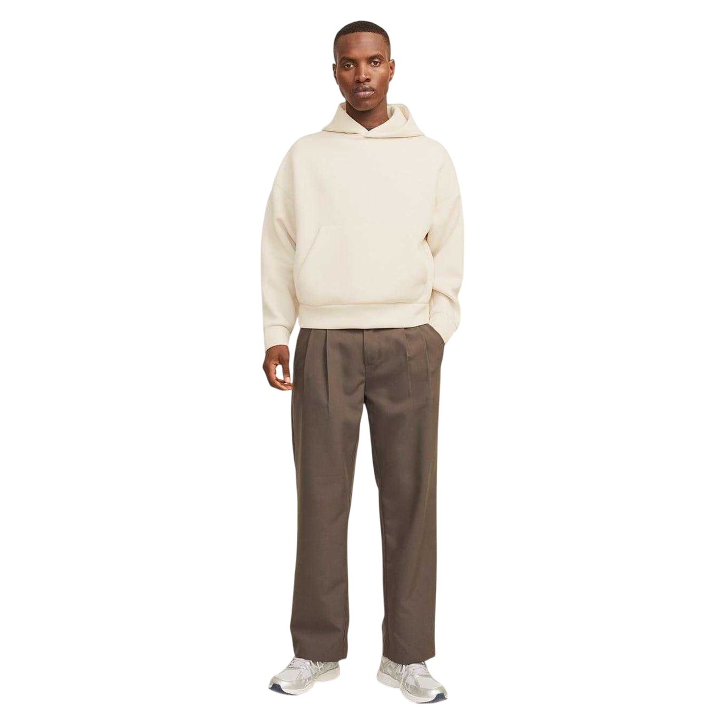 Moonbeam - Side - Jack And Jones Mens Relaxed Fit Hoodie
