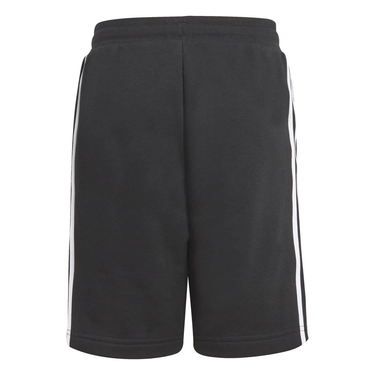 Black-White - Back - Adidas Childrens-Kids Adicolor Shorts