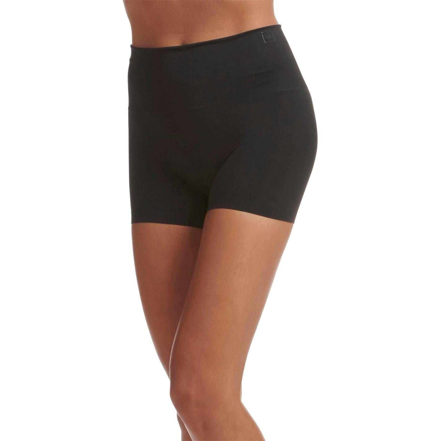 Black - Front - Wolford Womens-Ladies Plain Seamless Shorts