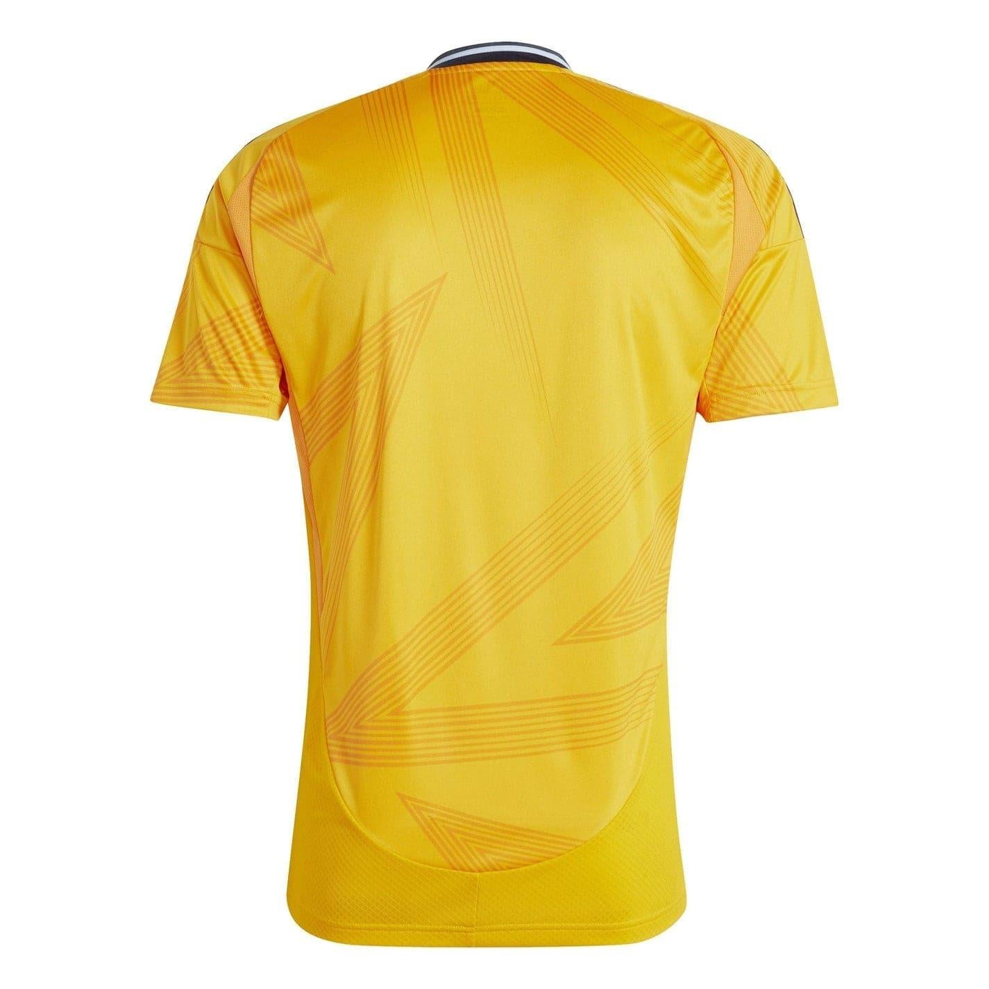 Orange - Back - Adidas Mens 2024-2025 Real Madrid CF Away Shirt