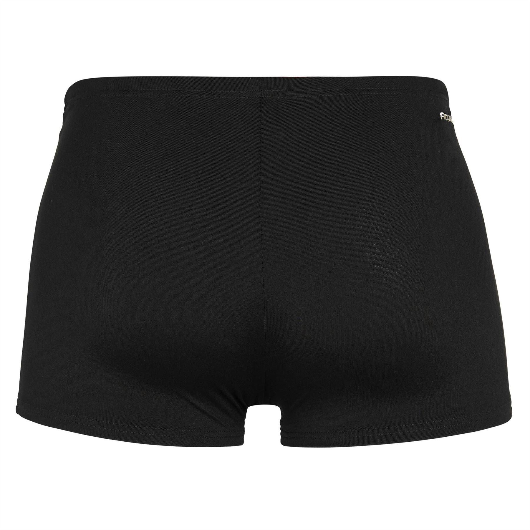 Black - Back - Zoggs Mens Cottesloe Swim Shorts