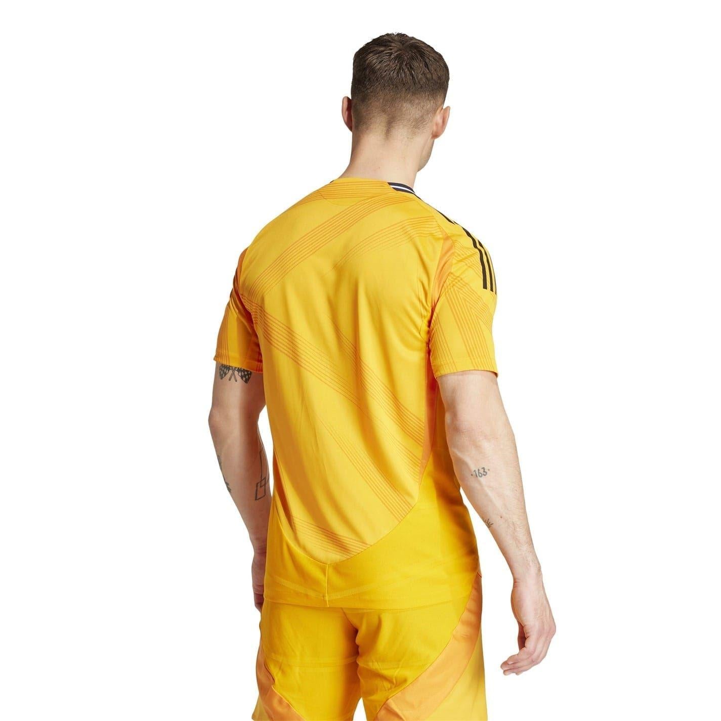 Yellow - Pack Shot - Adidas Mens Authentic 24-25 Real Madrid CF Away Jersey