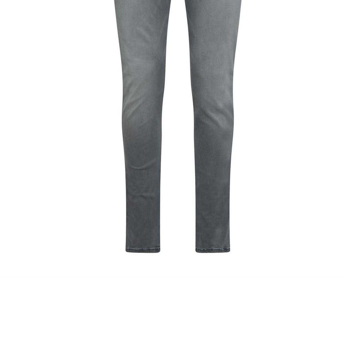 Grey - Side - Replay Mens Anbass Cotton Blend Slim Jeans