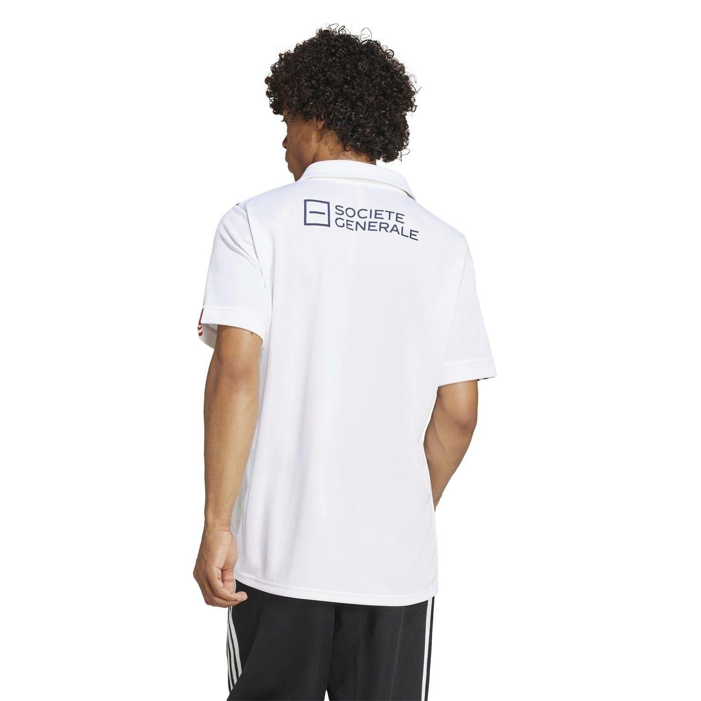 White - Lifestyle - Adidas Mens 2024 France FFR Rugby Away Shirt