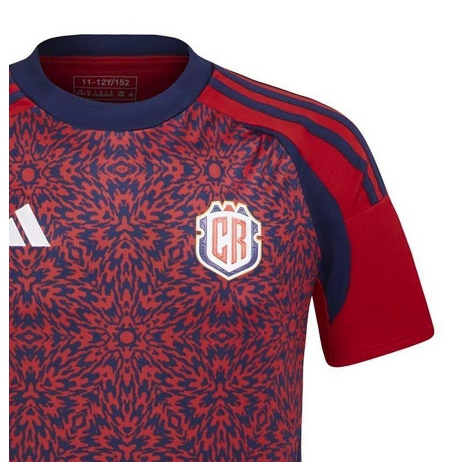Burgundy - Side - Adidas Childrens-Kids 2024-2025 F.C. Copenhagen Away Shirt