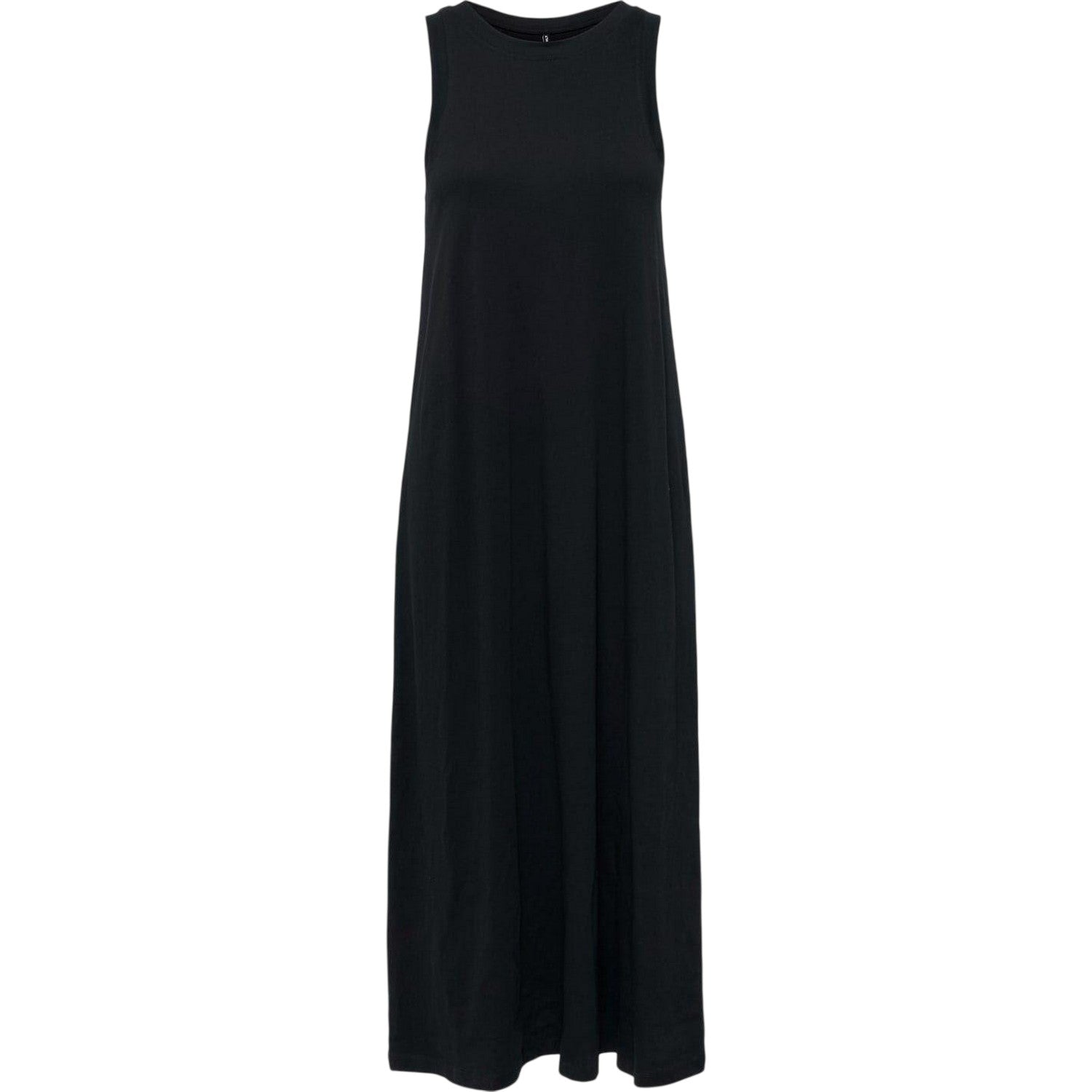 Black - Front - Only Womens-Ladies May Life Logo Crew Neck Sleeveless Maxi Dress