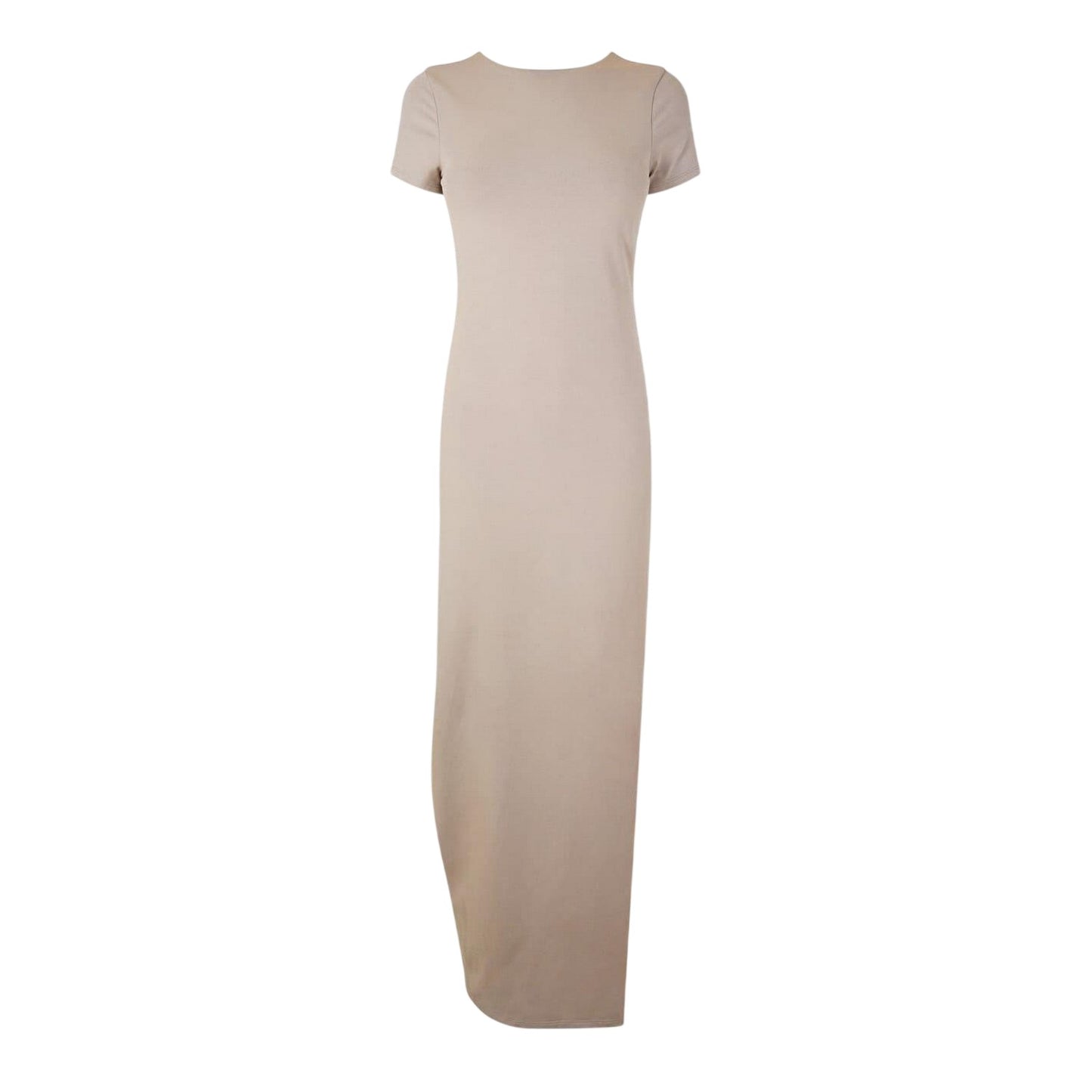 Taupe - Front - Jack Wills Womens-Ladies Cotton Blend Scoopback Bodycon Dress