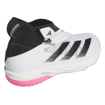 White - Back - Adidas Mens Impact + Side Zip Baseball Shoes