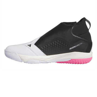 White - Side - Adidas Mens Impact + Side Zip Baseball Shoes
