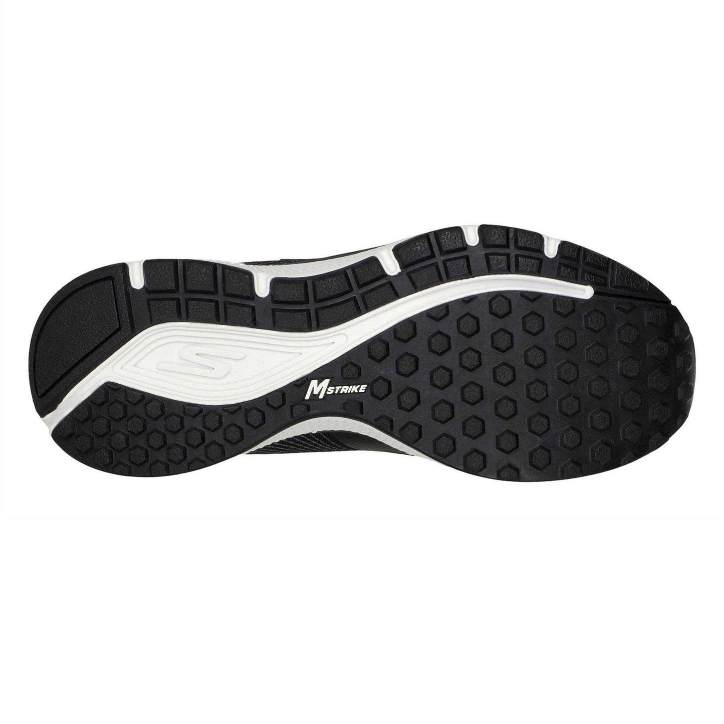Black-Silver - Back - Skechers Womens-Ladies Gorun Consistent Trainers