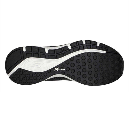 Black-Silver - Back - Skechers Womens-Ladies Gorun Consistent Trainers