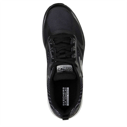 Black-Silver - Side - Skechers Womens-Ladies Gorun Consistent Trainers