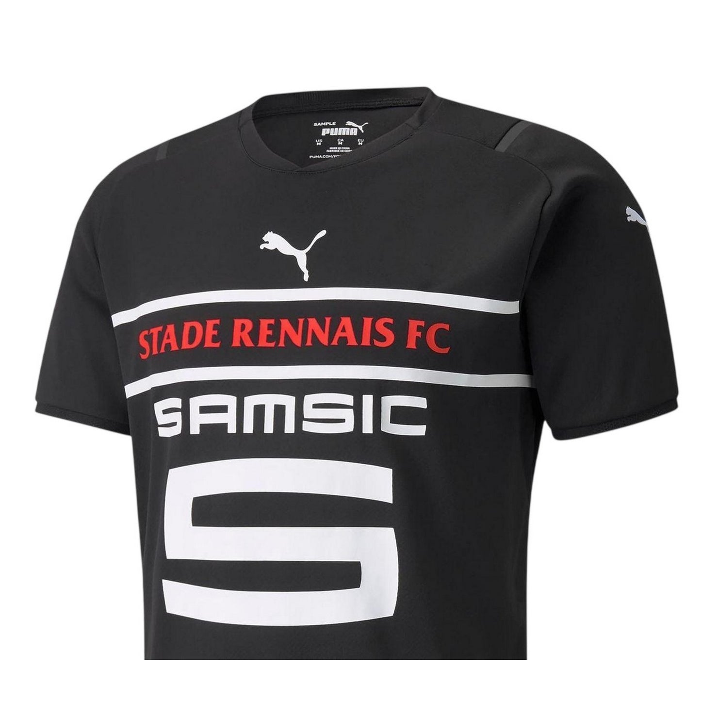Black - Lifestyle - Puma Mens Stade Rennais FC T-Shirt