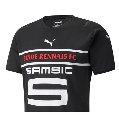 Black - Lifestyle - Puma Mens Stade Rennais FC T-Shirt