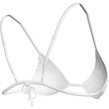 White - Back - Nike Womens-Ladies Logo Bikini Top