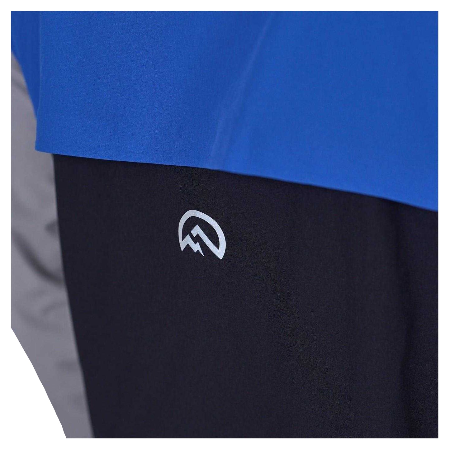 Black-Cobalt - Side - Flux Active Mens Versatility Hooded Jacket