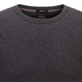 Black Heather - Side - Boss Mens Tempest Long-Sleeved T-Shirt