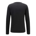 Black Heather - Back - Boss Mens Tempest Long-Sleeved T-Shirt