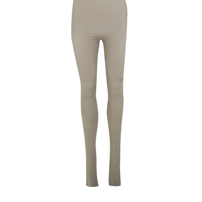 Clay - Side - Adidas Womens-Ladies Plain Zip Neck Long-Sleeved Jumpsuit