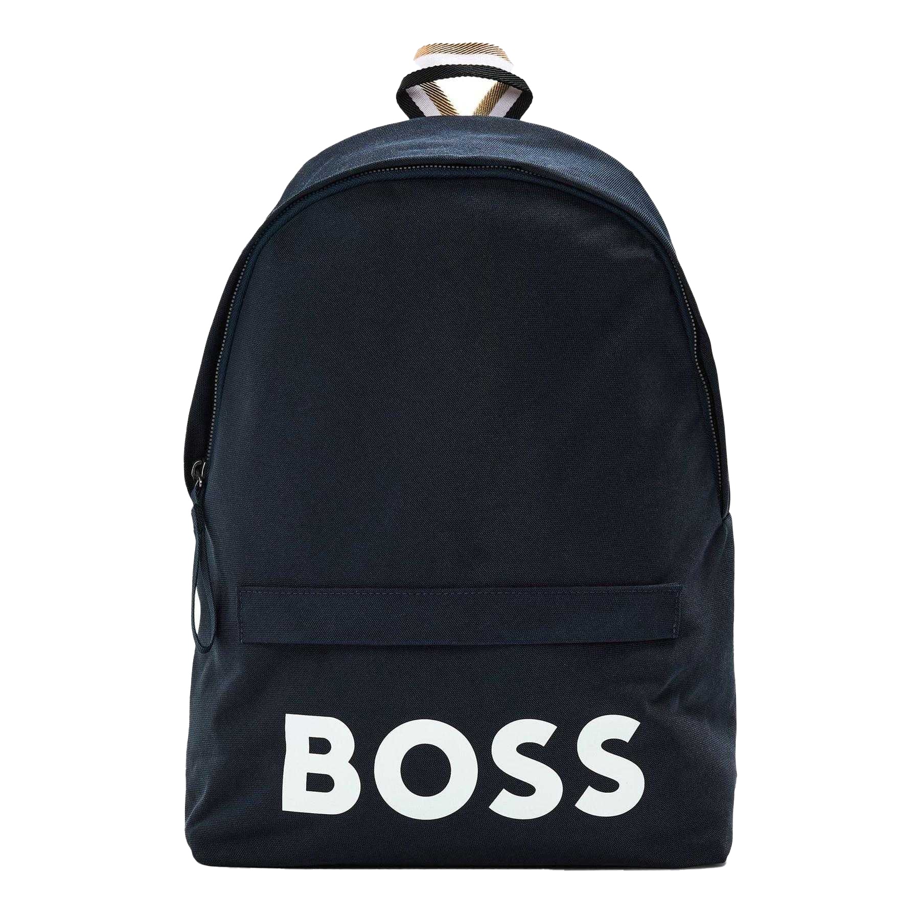 Navy - Front - Boss Pixel Logo 15L Backpack