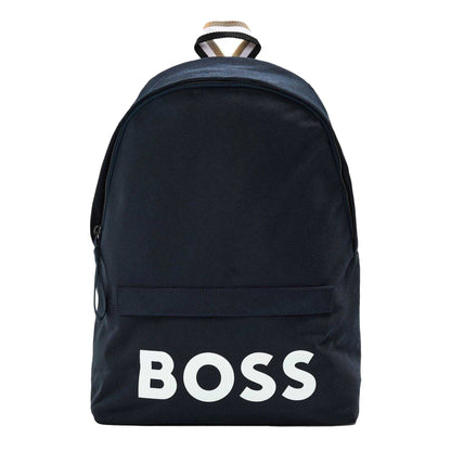 Navy - Front - Boss Pixel Logo 15L Backpack