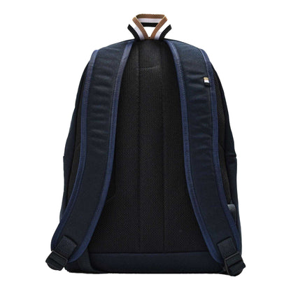Navy - Back - Boss Pixel Logo 15L Backpack