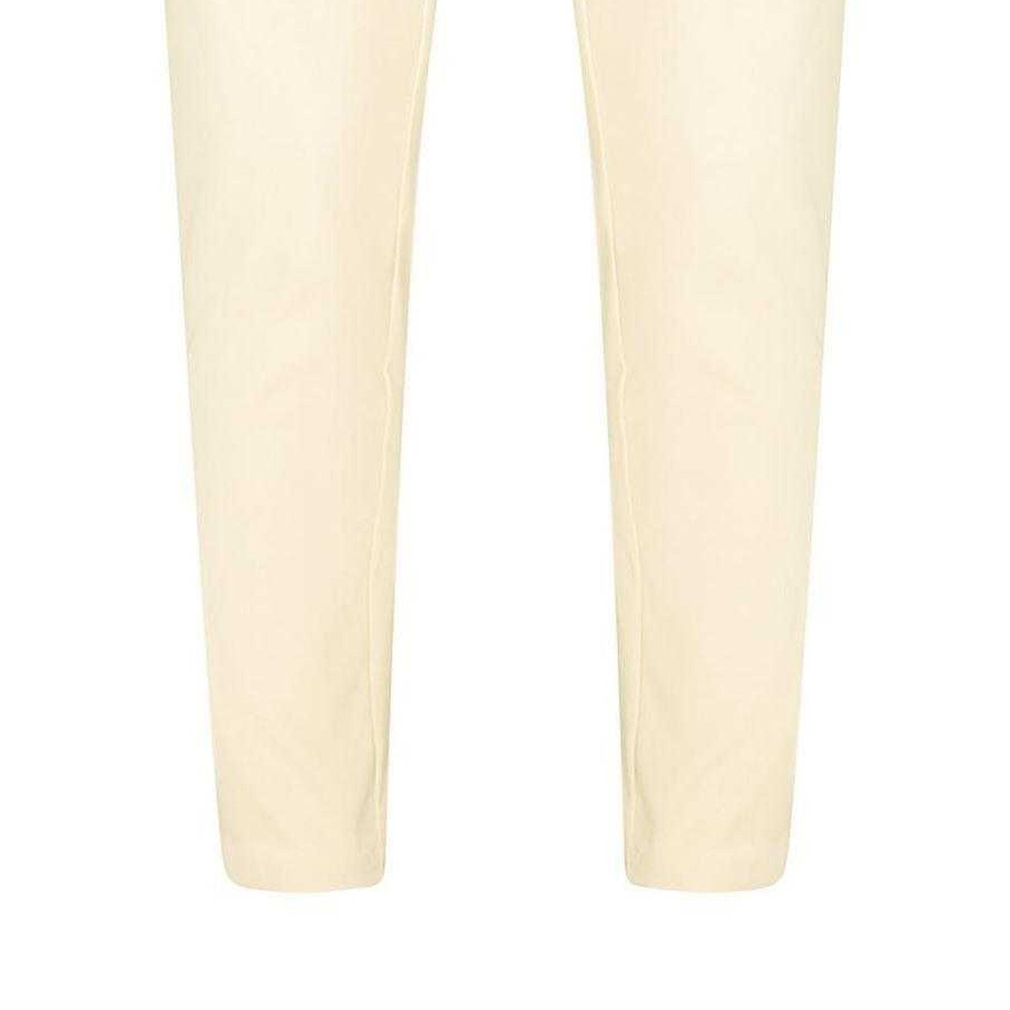 White - Side - Boss Mens Kane-PL Plain Straight Leg Trousers