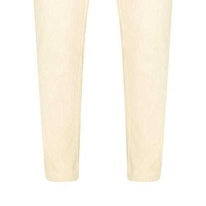 White - Side - Boss Mens Kane-PL Plain Straight Leg Trousers