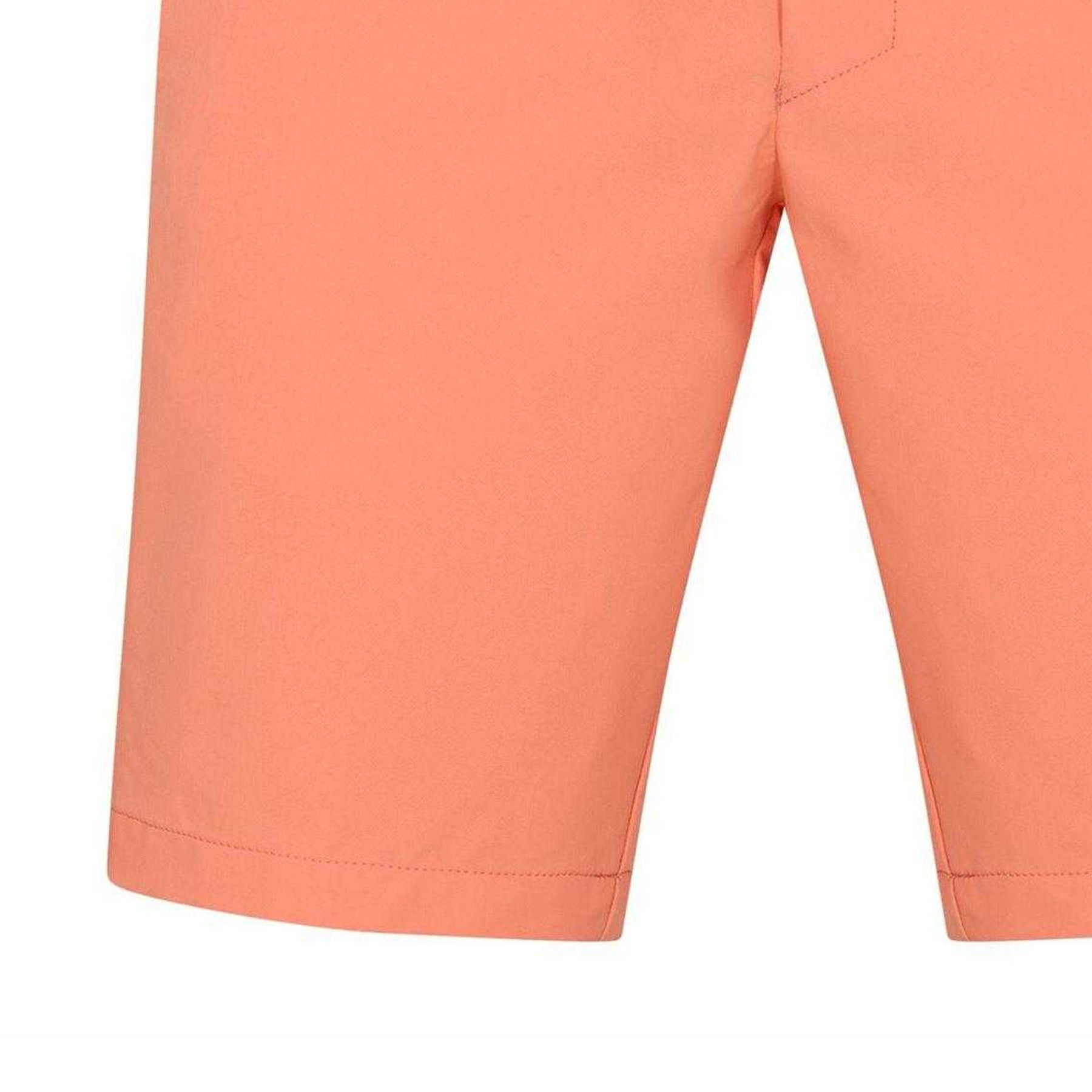 Orange - Side - Boss Mens Commuter Plain Shorts