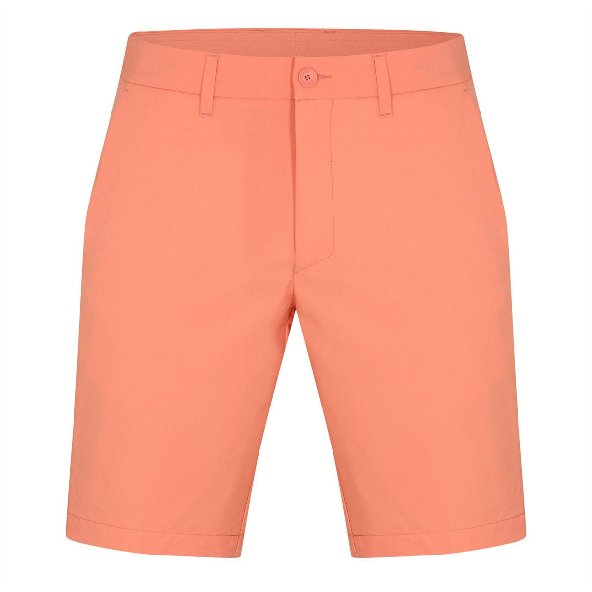 Orange - Front - Boss Mens Commuter Plain Shorts