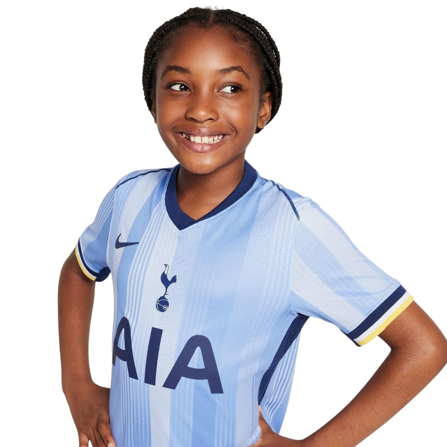Blue - Side - Nike Childrens-Kids Tottenham Hotspur FC Football Shirt