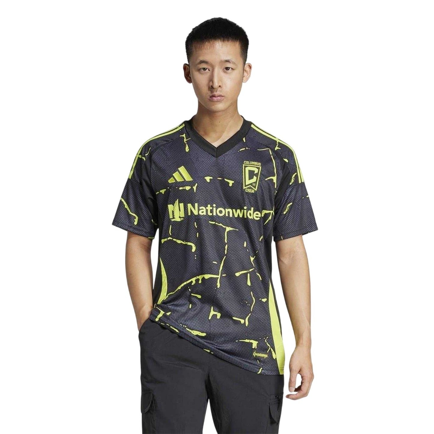 Black - Lifestyle - Columbus Crew Mens 25-26 Adidas Away Jersey