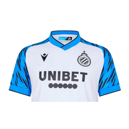Black-Blue - Side - Club Brugge KV Mens 23-24 Macron Away Shirt