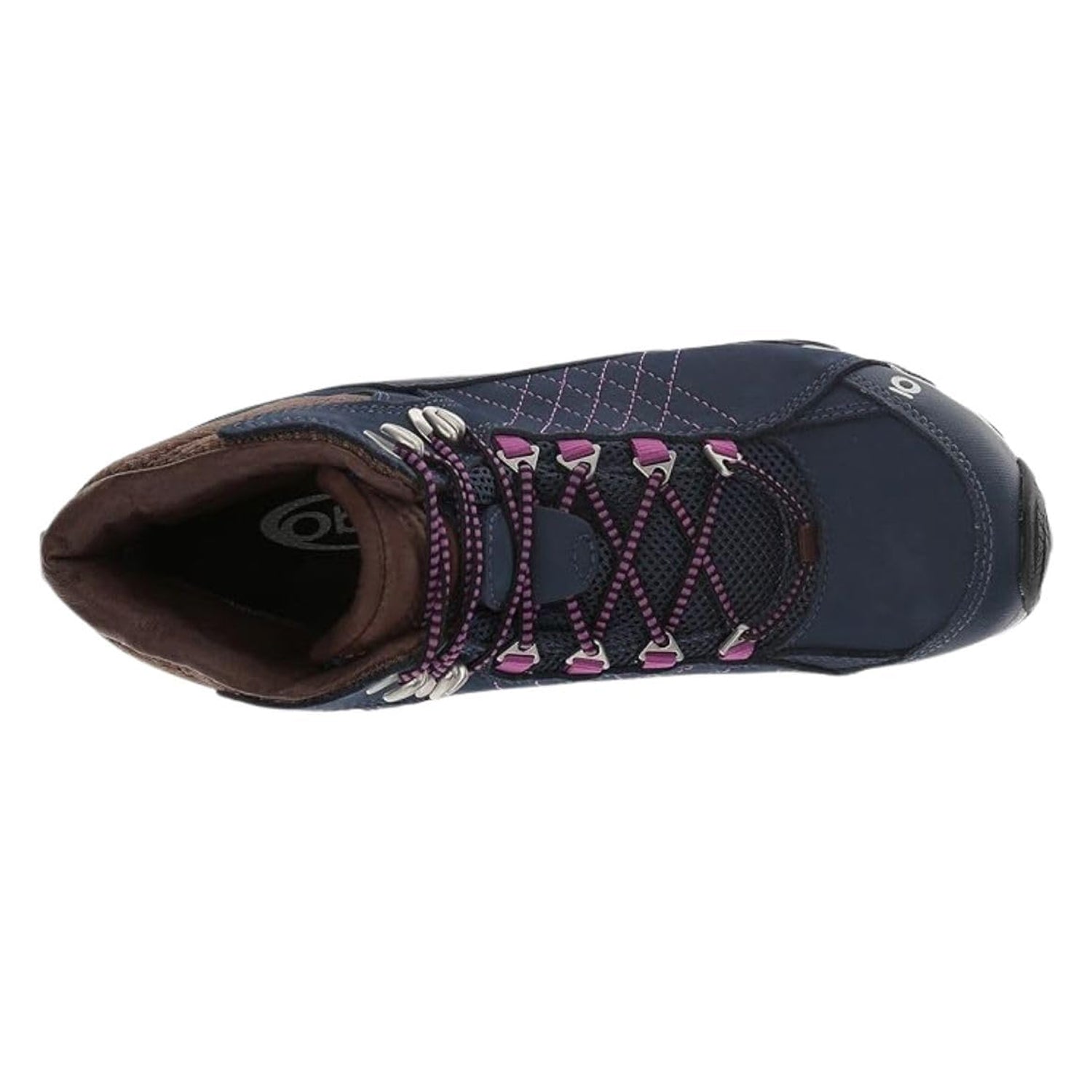 Blue - Lifestyle - Oboz Womens-Ladies Sapphire Nubuck Hiking Boots