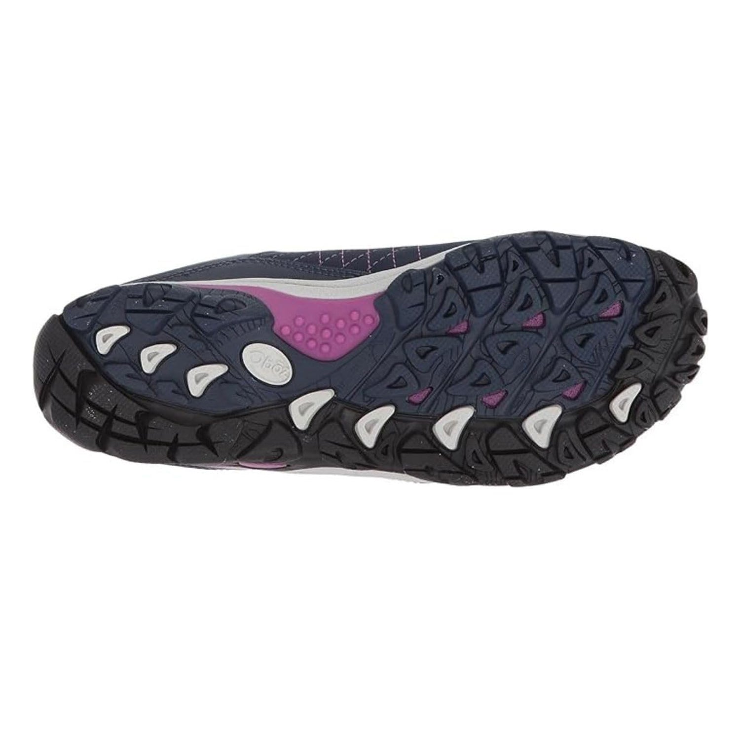 Blue - Pack Shot - Oboz Womens-Ladies Sapphire Nubuck Hiking Boots