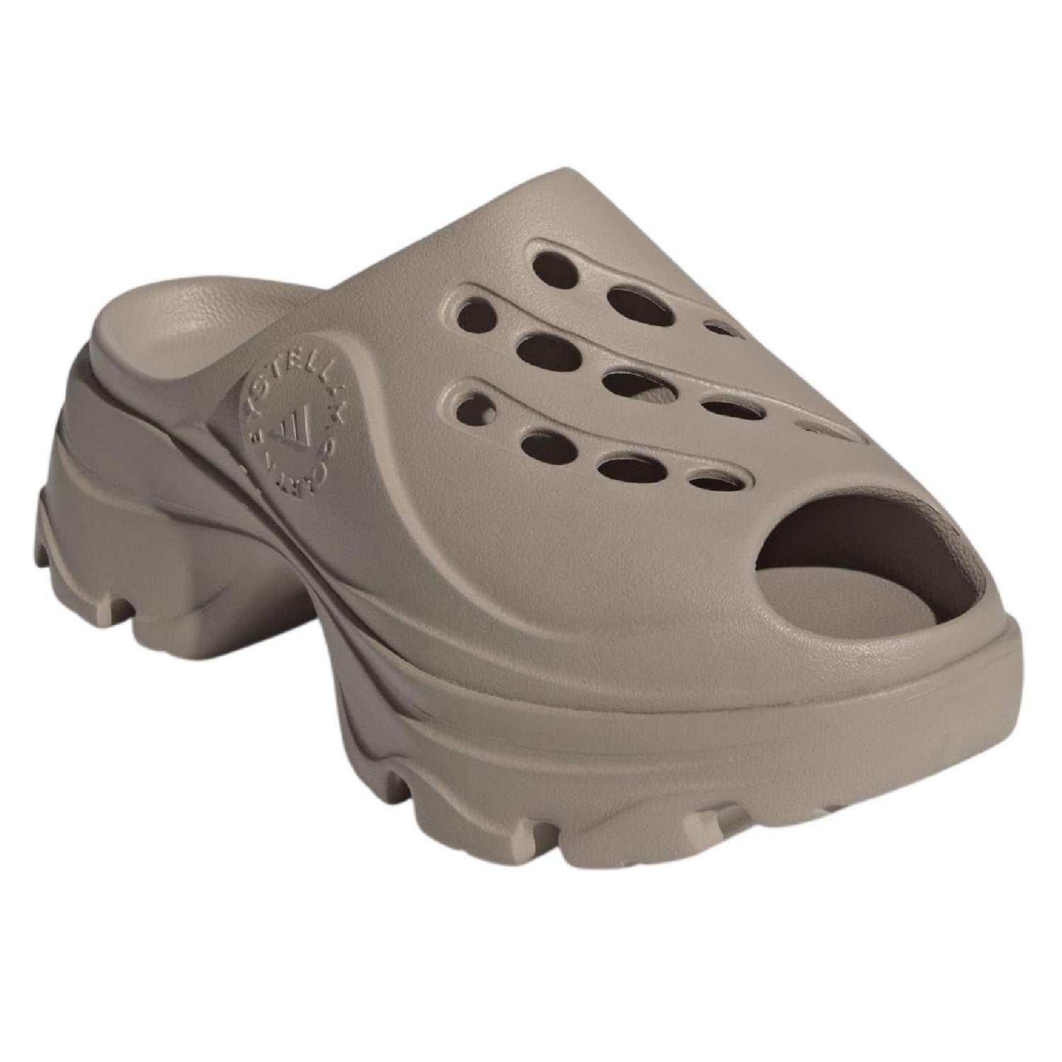Trace Royal - Front - Adidas Womens-Ladies Stella McCartney Open Toe Clogs