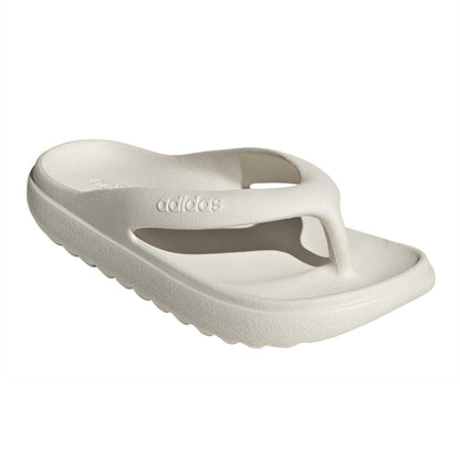 Off White - Pack Shot - Adidas Womens-Ladies Adilette Lumia Platform Flip Flops
