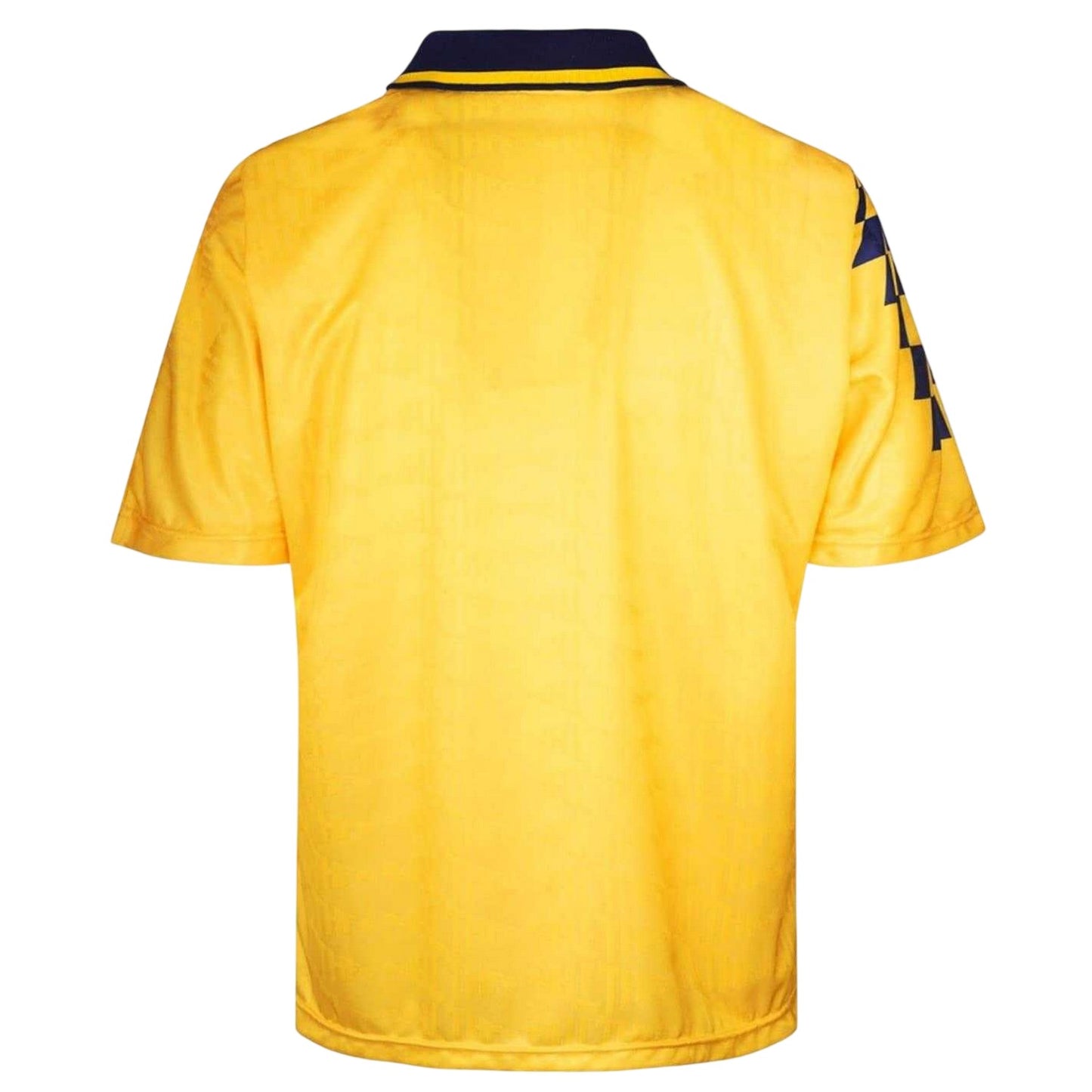 Yellow - Back - Score Draw Mens 1992 Tottenham Hotspur FC Away Shirt