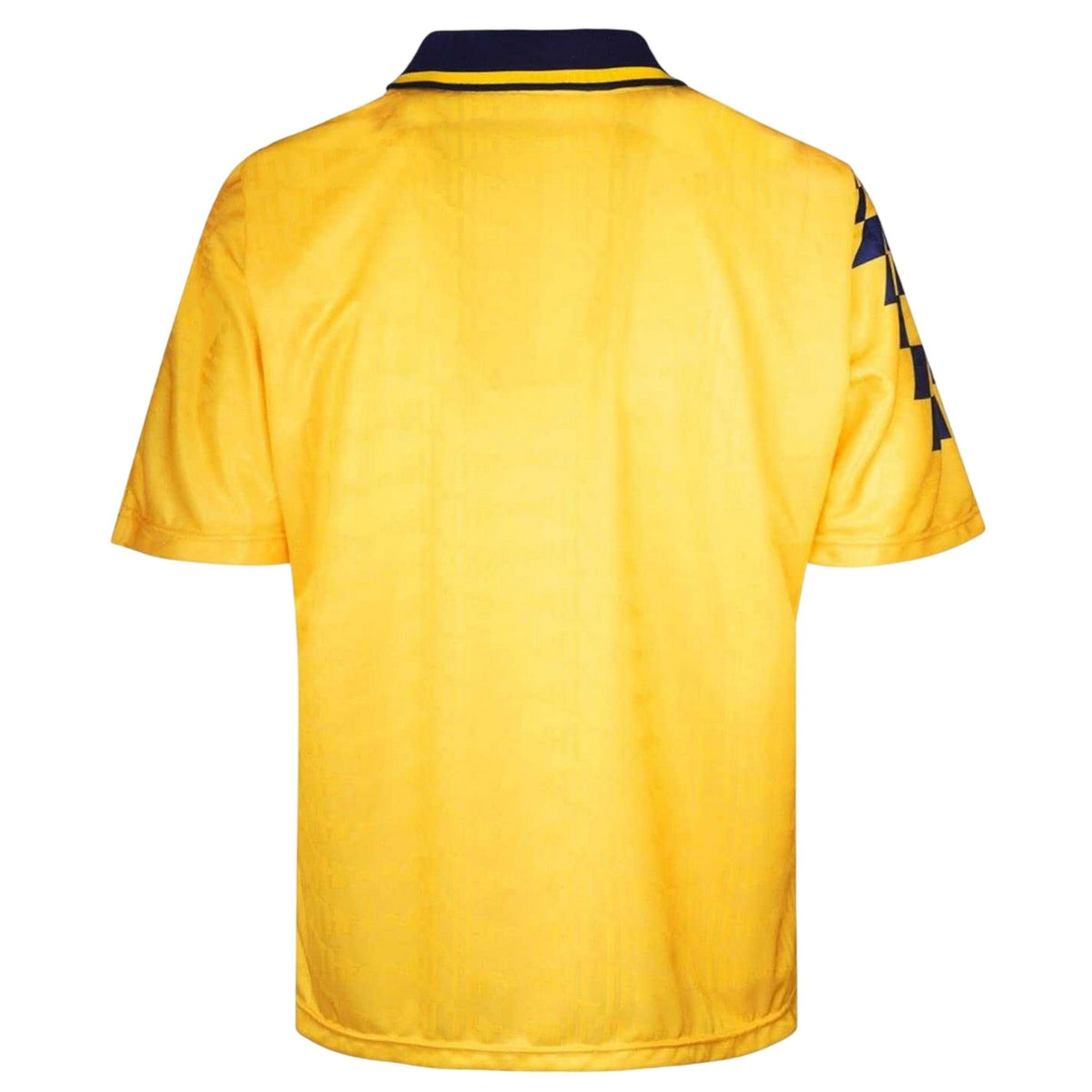 Yellow - Back - Score Draw Mens 1992 Tottenham Hotspur FC Away Shirt
