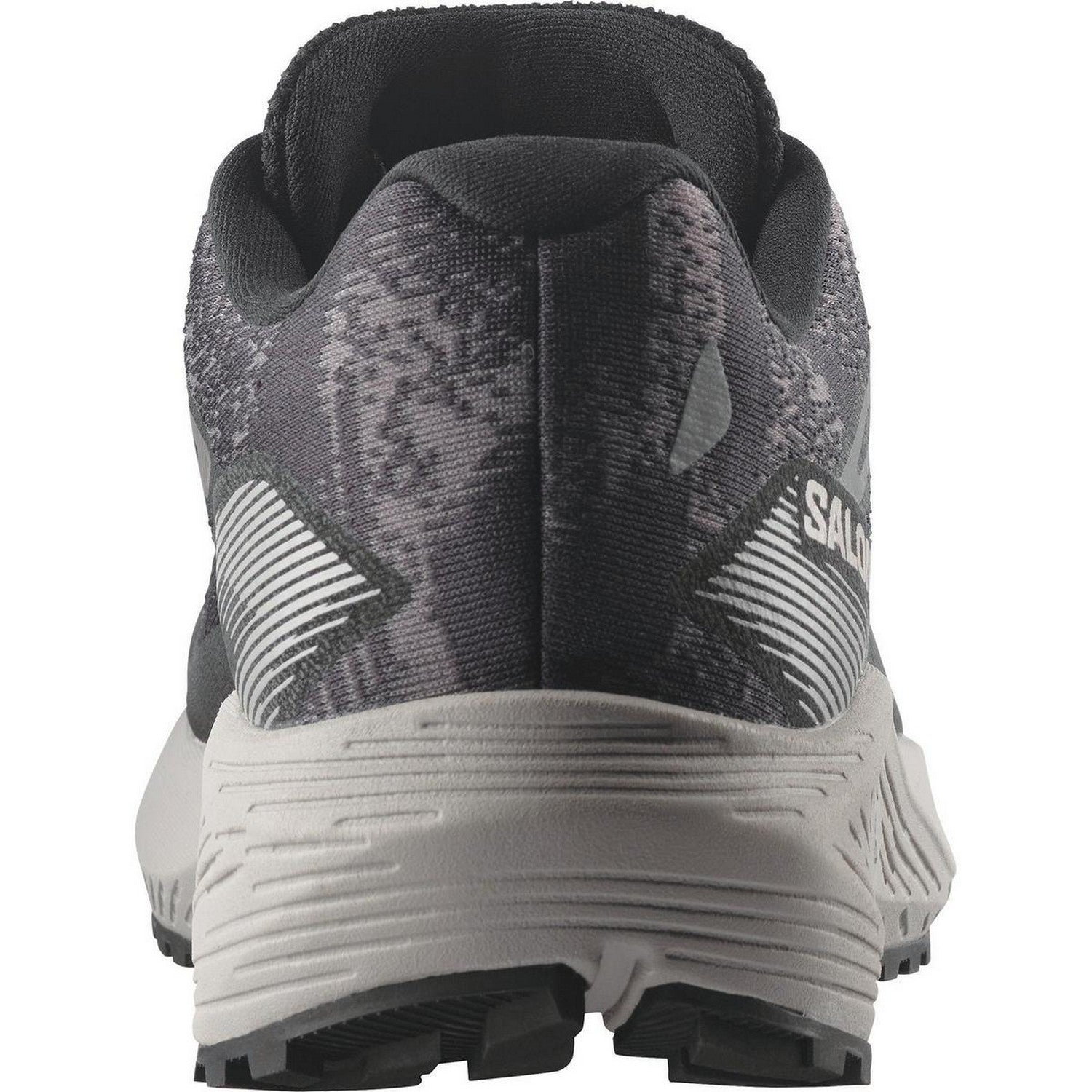 Dark Grey-Black - Back - Salomon Mens Aero Flow GRVL Trainers
