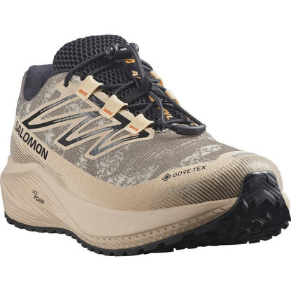 Safari-Brown - Close up - Salomon Mens Aero Flow GRVL Trainers